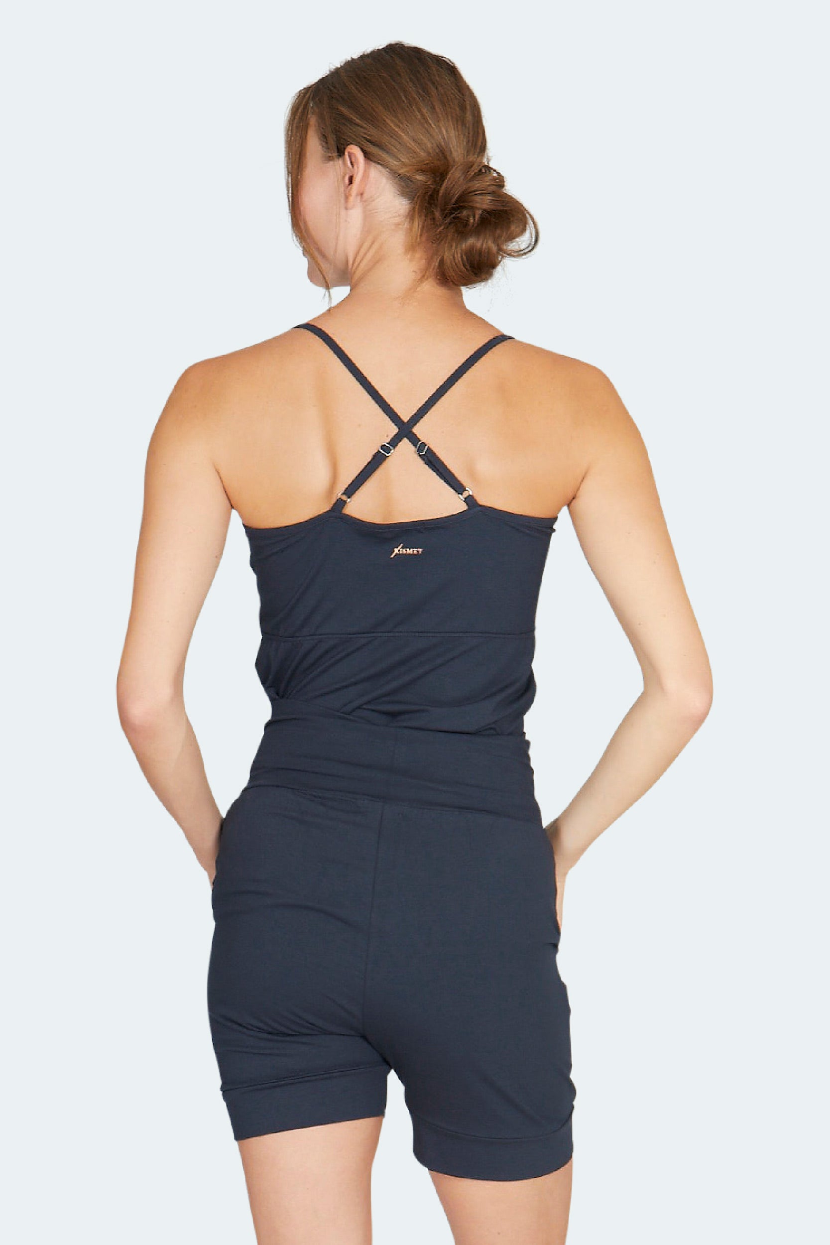 Yoga-Tank Love - anthracite - YOGISHOP