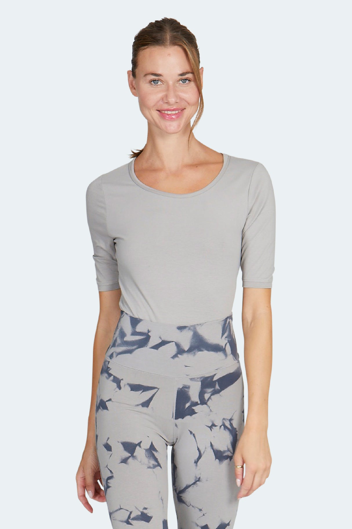 3/4 Sleeve Ayala - stone - YOGISHOP