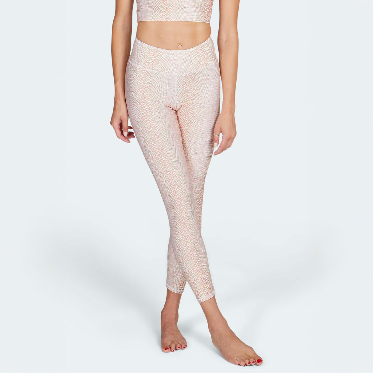 Yoga-Leggings Lux - snake rose - YOGISHOP