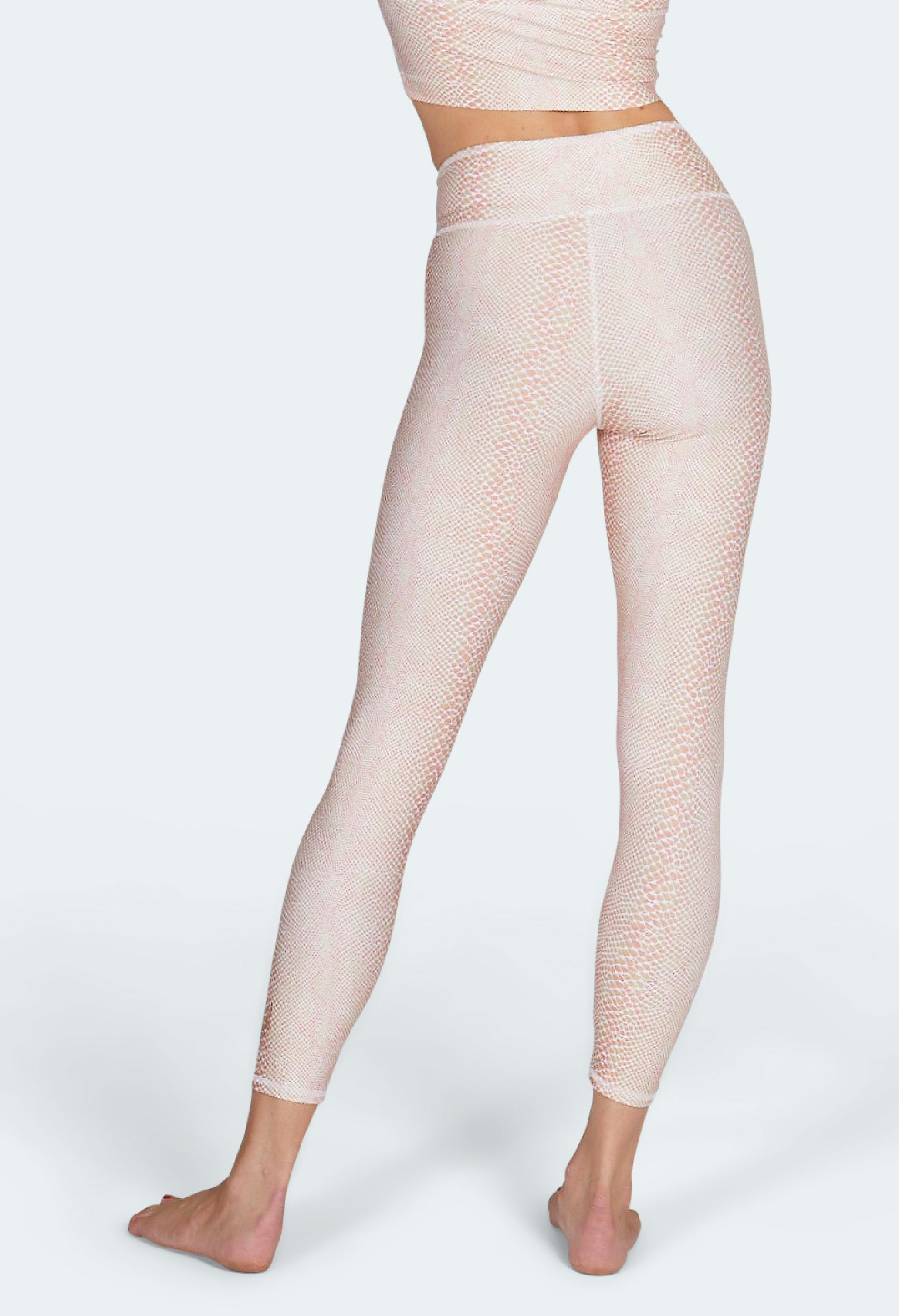 Yoga-Leggings Lux - snake rose - YOGISHOP