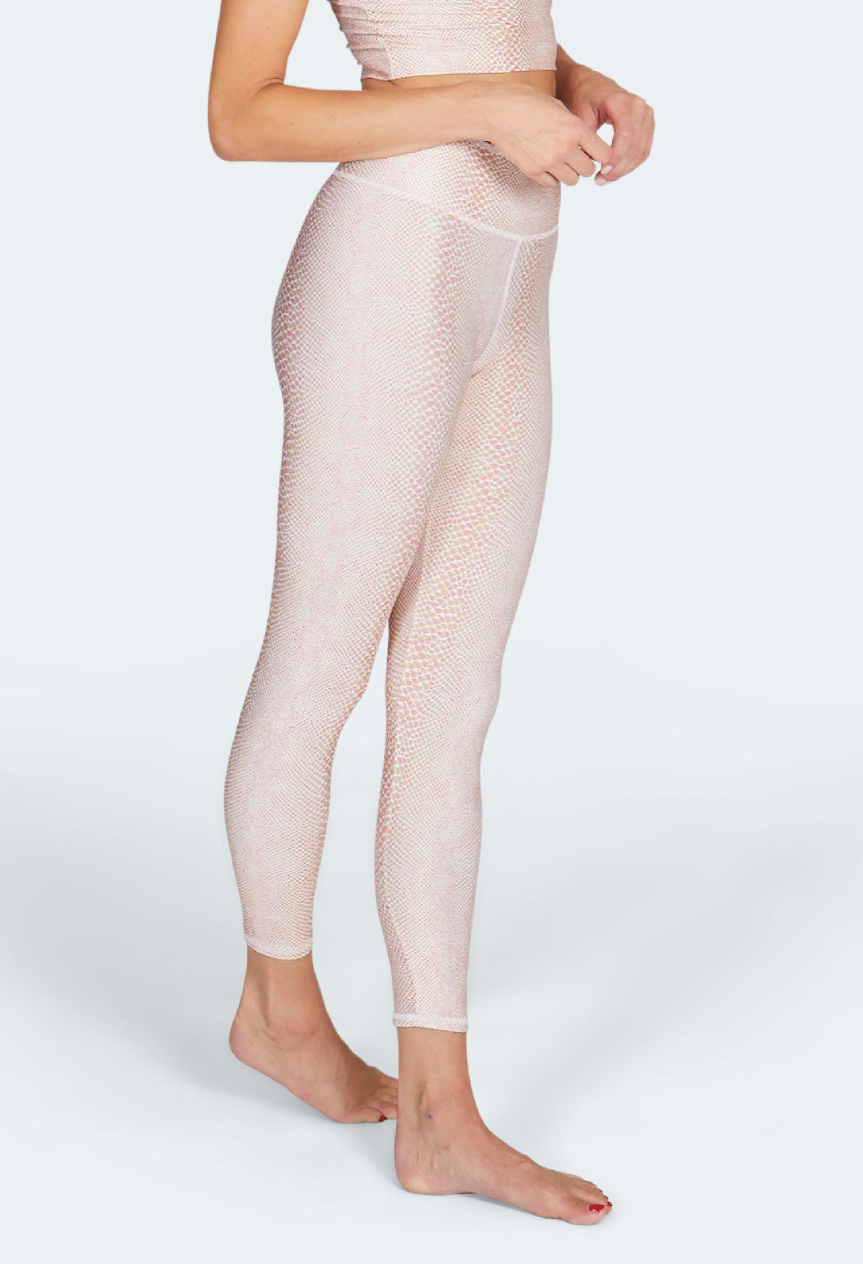 Yoga-Leggings Lux - snake rose - YOGISHOP