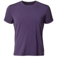 Men T-Shirt Flow - dark violet - YOGISHOP