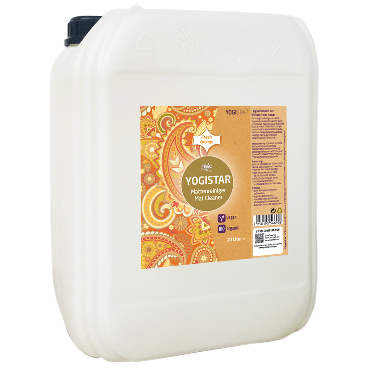 Bio Yogamatten-Reiniger - arancia fresca - 10 l