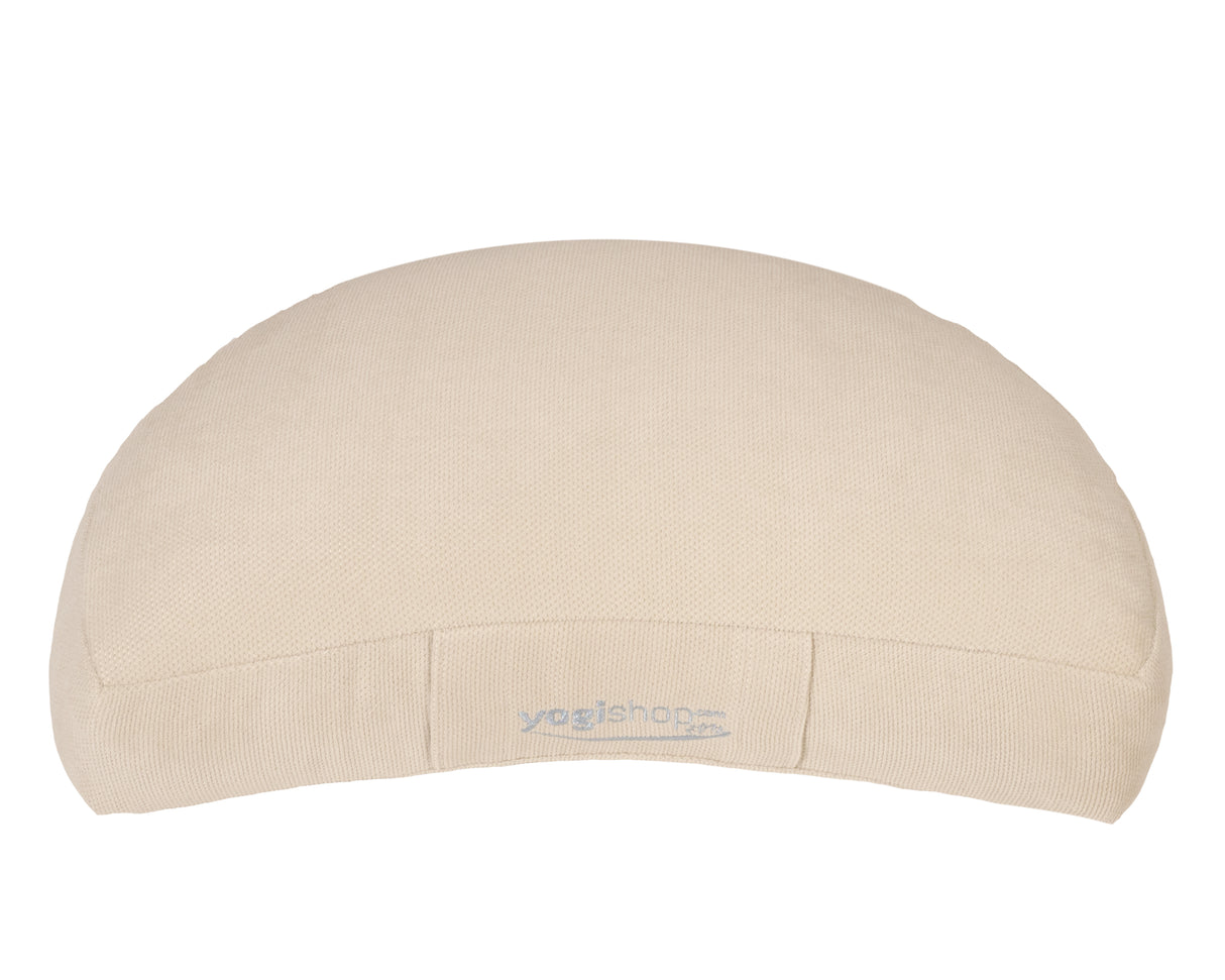 Meditationskissen BASICS, Halbmond - YOGISHOP