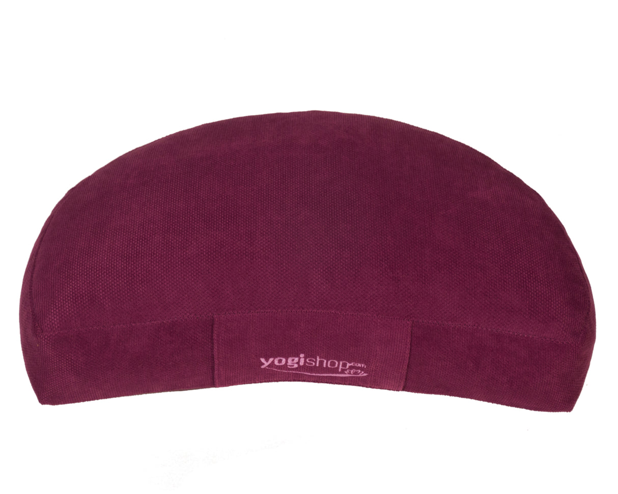 Meditationskissen BASICS, Halbmond - YOGISHOP