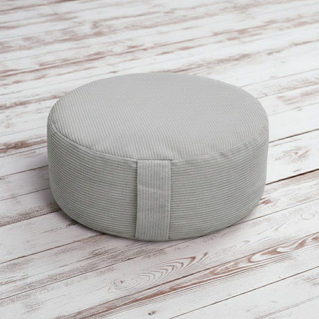 Meditationskissen - rund - Cord - YOGISHOP