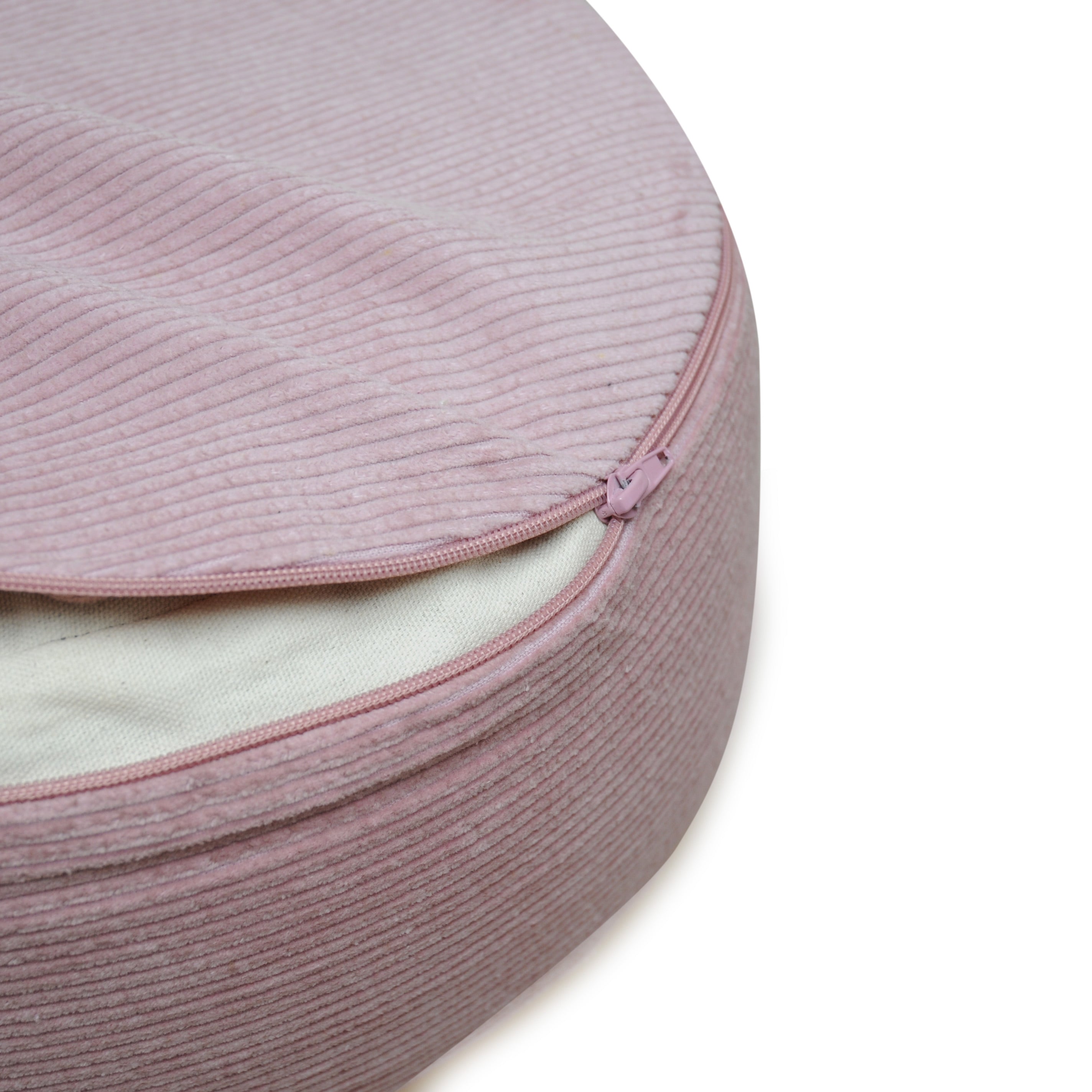 Meditationskissen - rund - Cord - YOGISHOP