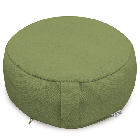 Meditationskissen rund - jute - YOGISHOP