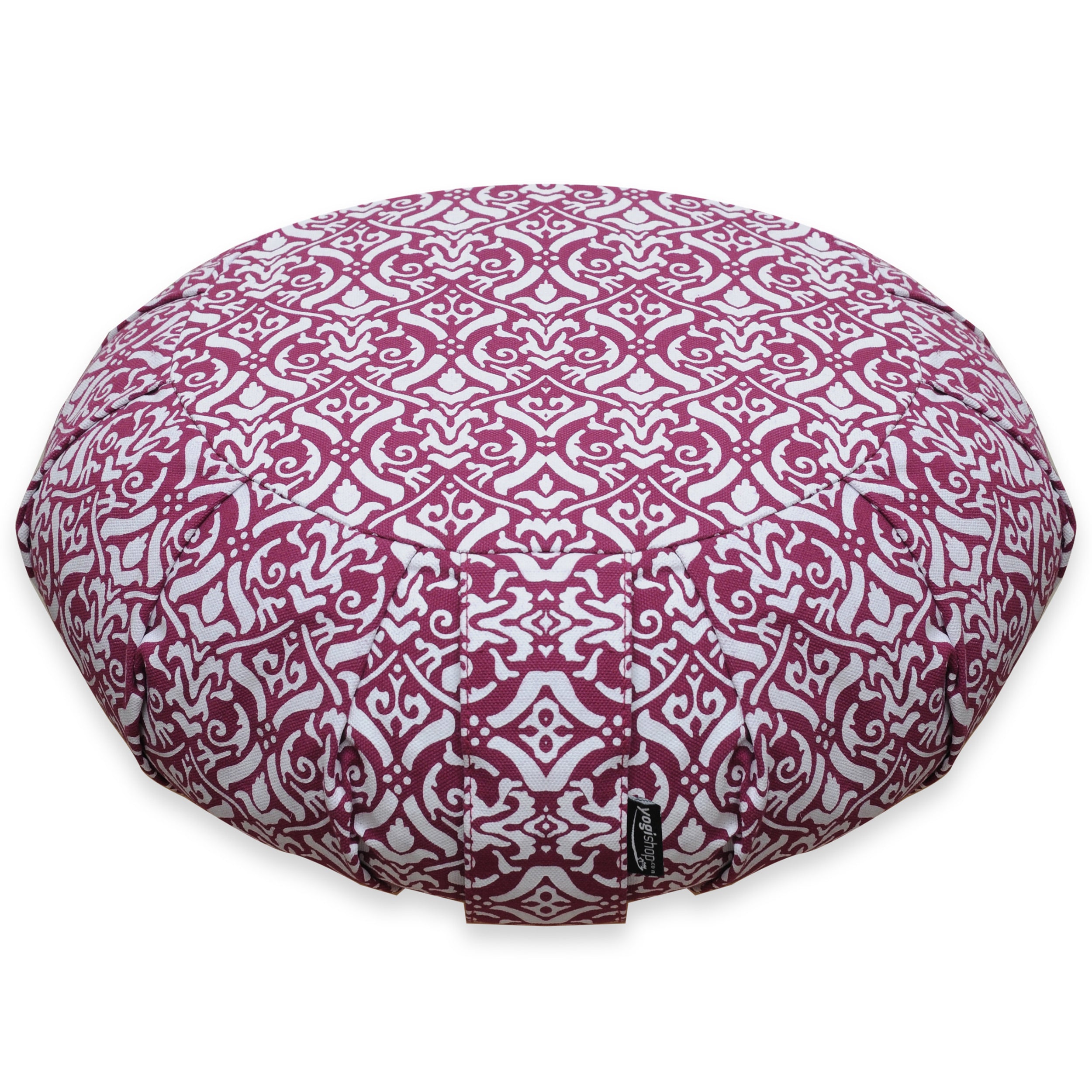 Meditationskissen rund pleated - vintage - cotton - YOGISHOP