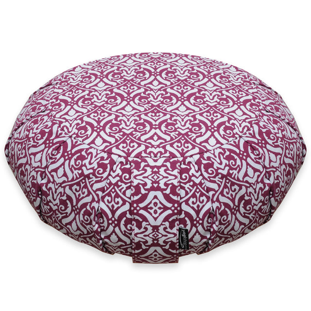 Meditationskissen rund pleated - vintage - cotton - YOGISHOP