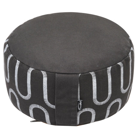 Meditationskissen rund - vintage - organic cotton - ø 30cm x 15 cm - YOGISHOP