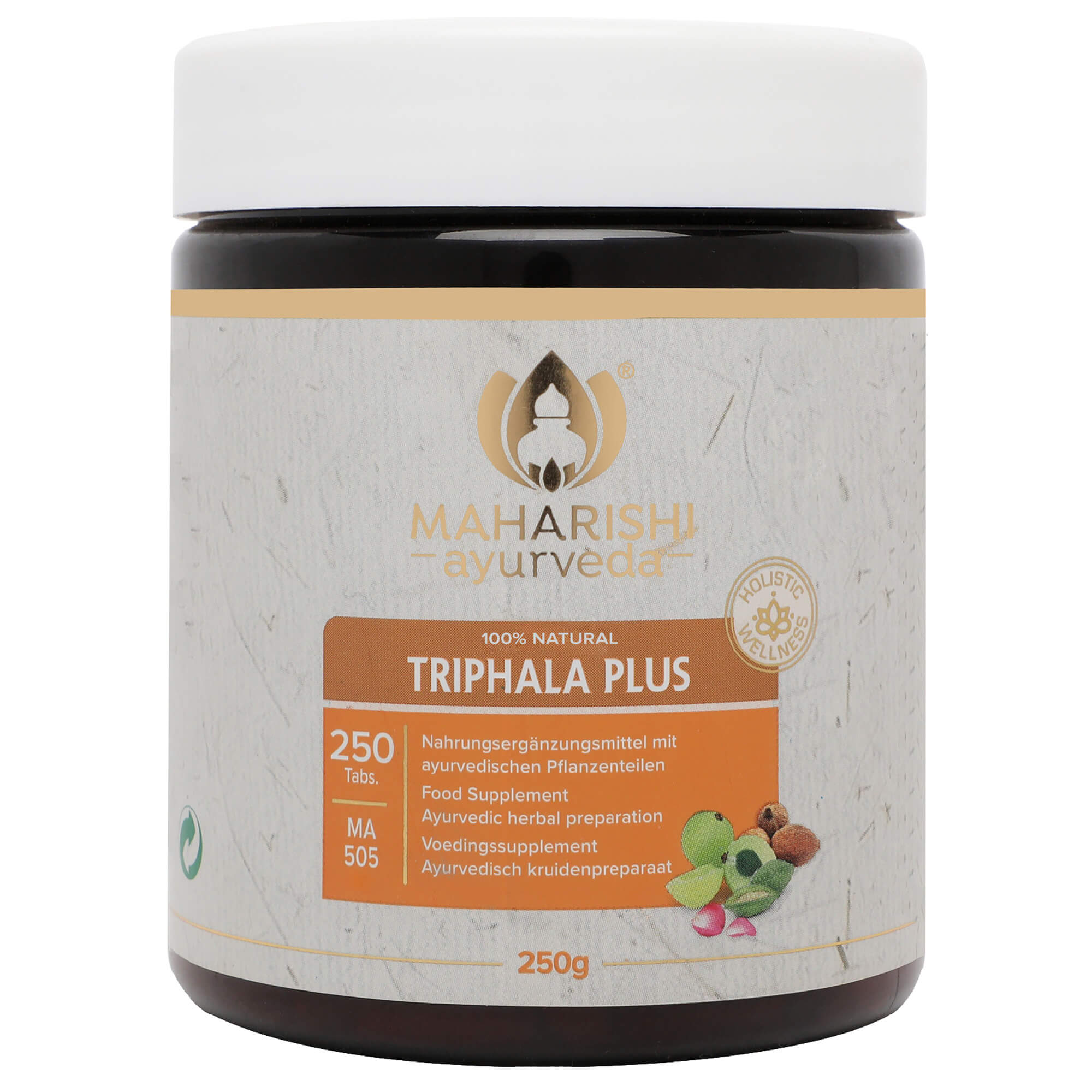 Triphala Plus Natural, 250 g - YOGISHOP