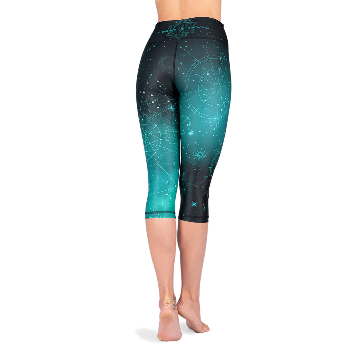 Yoga-Capri - Cosmic Space - High Waist - YOGISHOP