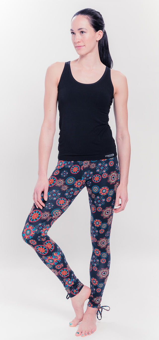 Organic Mandala Leggings - black/print - YOGISHOP