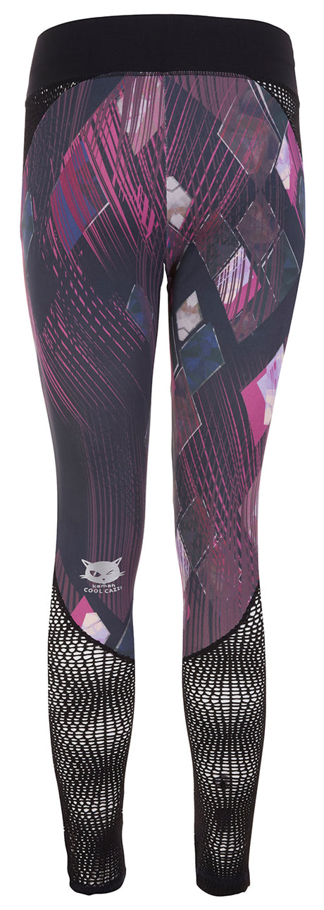 Active Leggings "Pandora" - allover-print - YOGISHOP