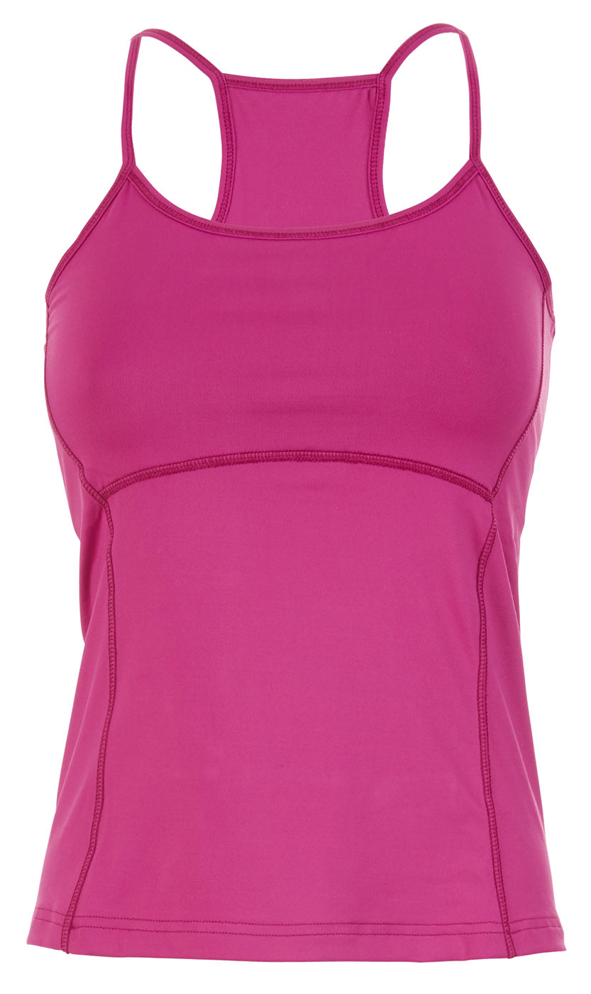 Active Top "Prisca" - fuchsia - YOGISHOP
