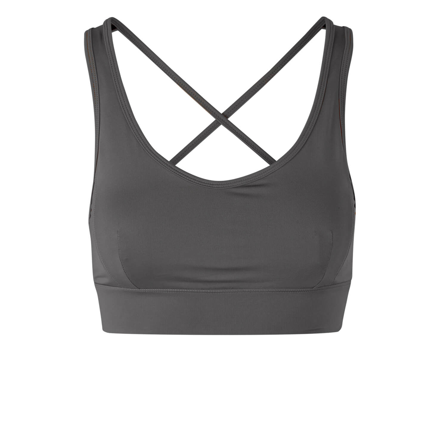 Yoga-Bra Rami - anthracite - YOGISHOP