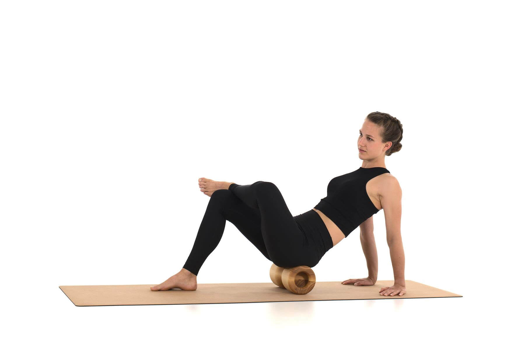 rollholz Faszienrolle - Massage-Rolle aus Holz - YOGISHOP