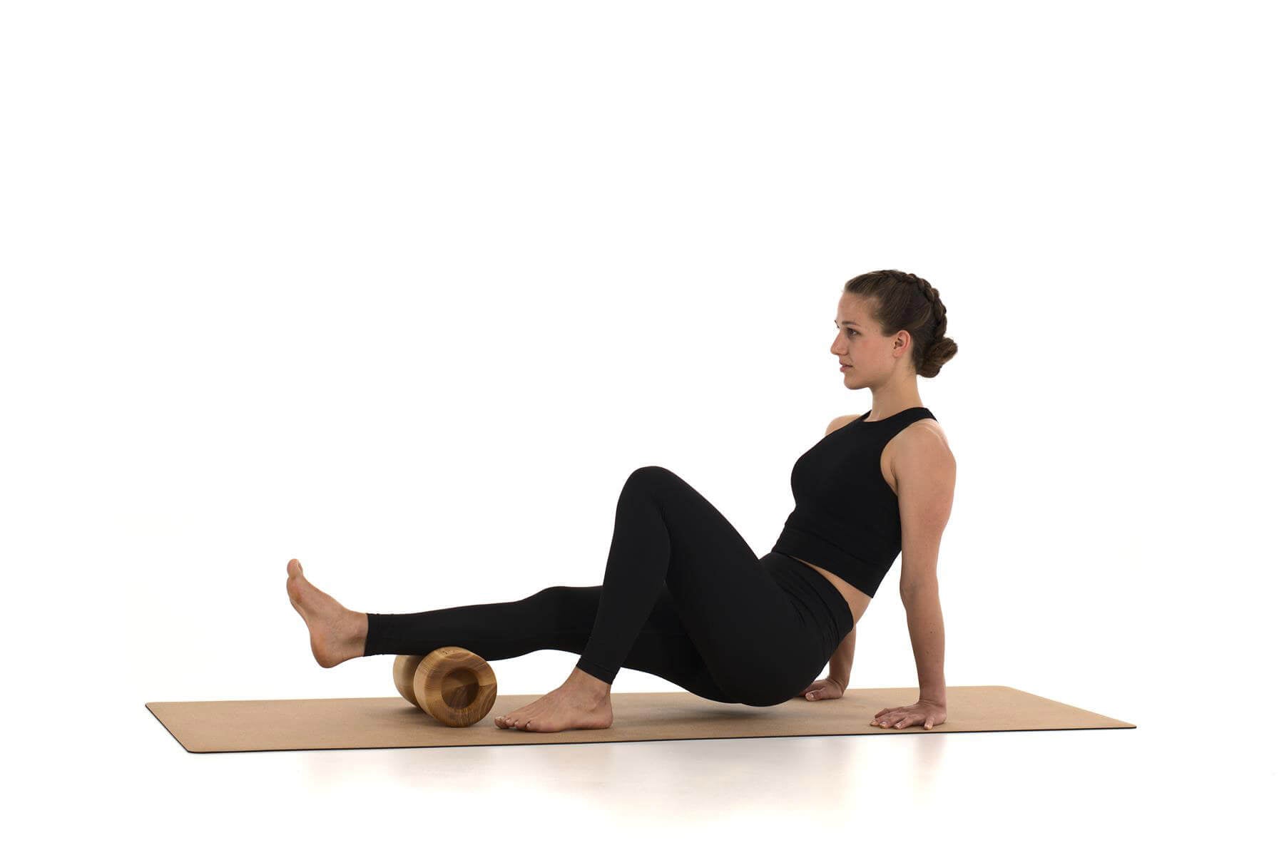 rollholz Faszienrolle - Massage-Rolle aus Holz - YOGISHOP