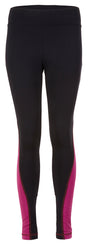 Active Leggings "Roxy" - black/fuchsia/white - YOGISHOP
