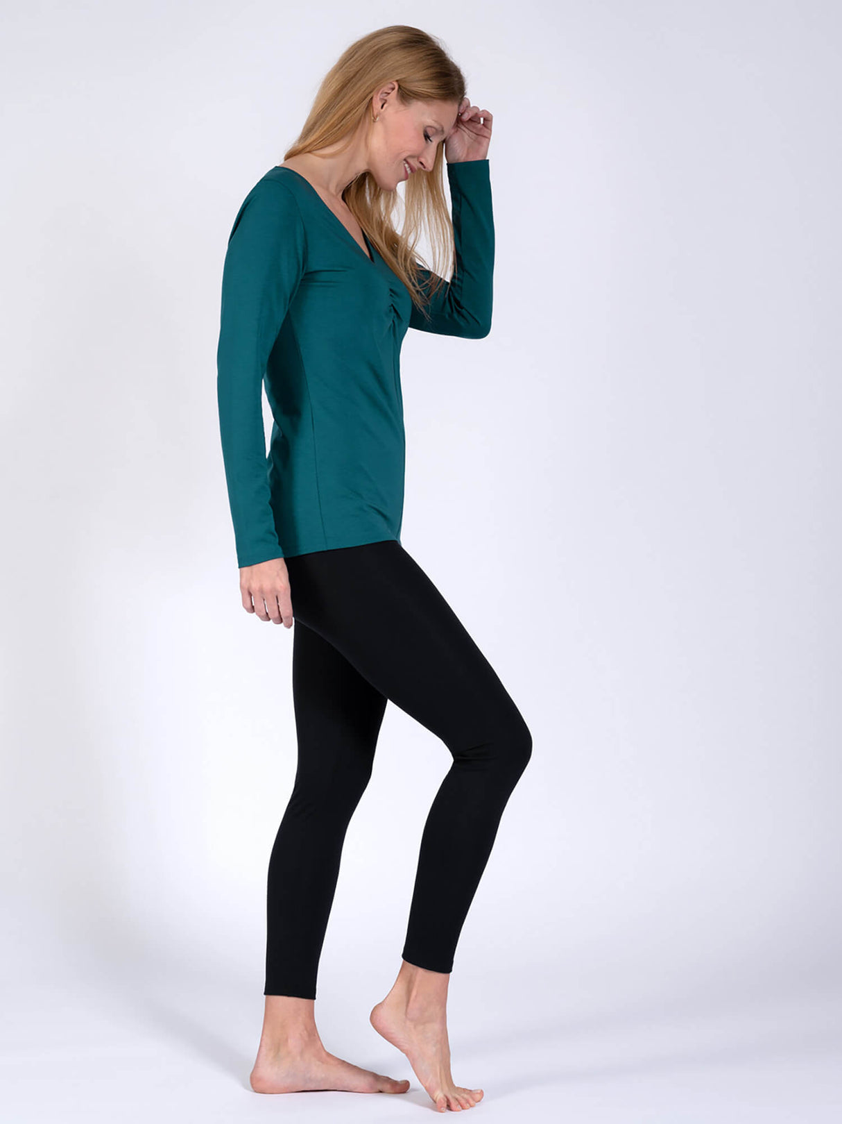 Yoga-Shirt Jessie - green - YOGISHOP