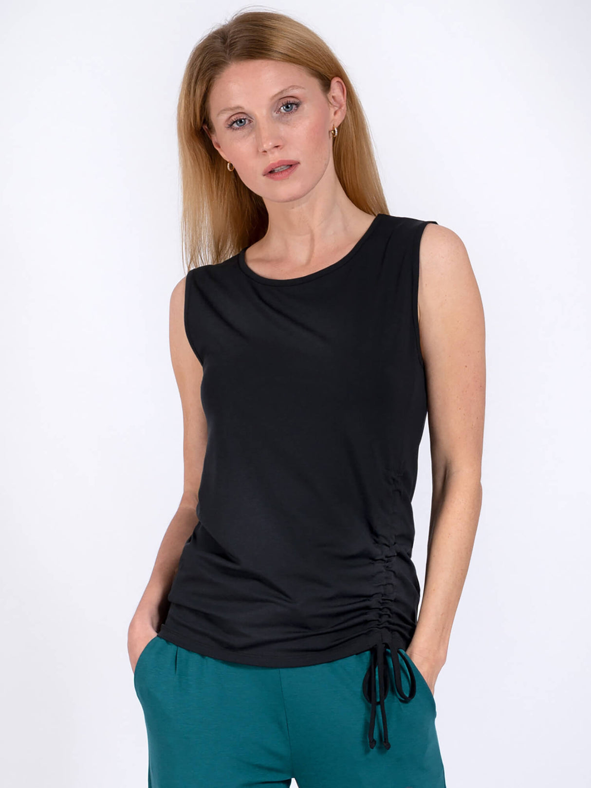 Yoga-Shirt Diana - schwarz - YOGISHOP