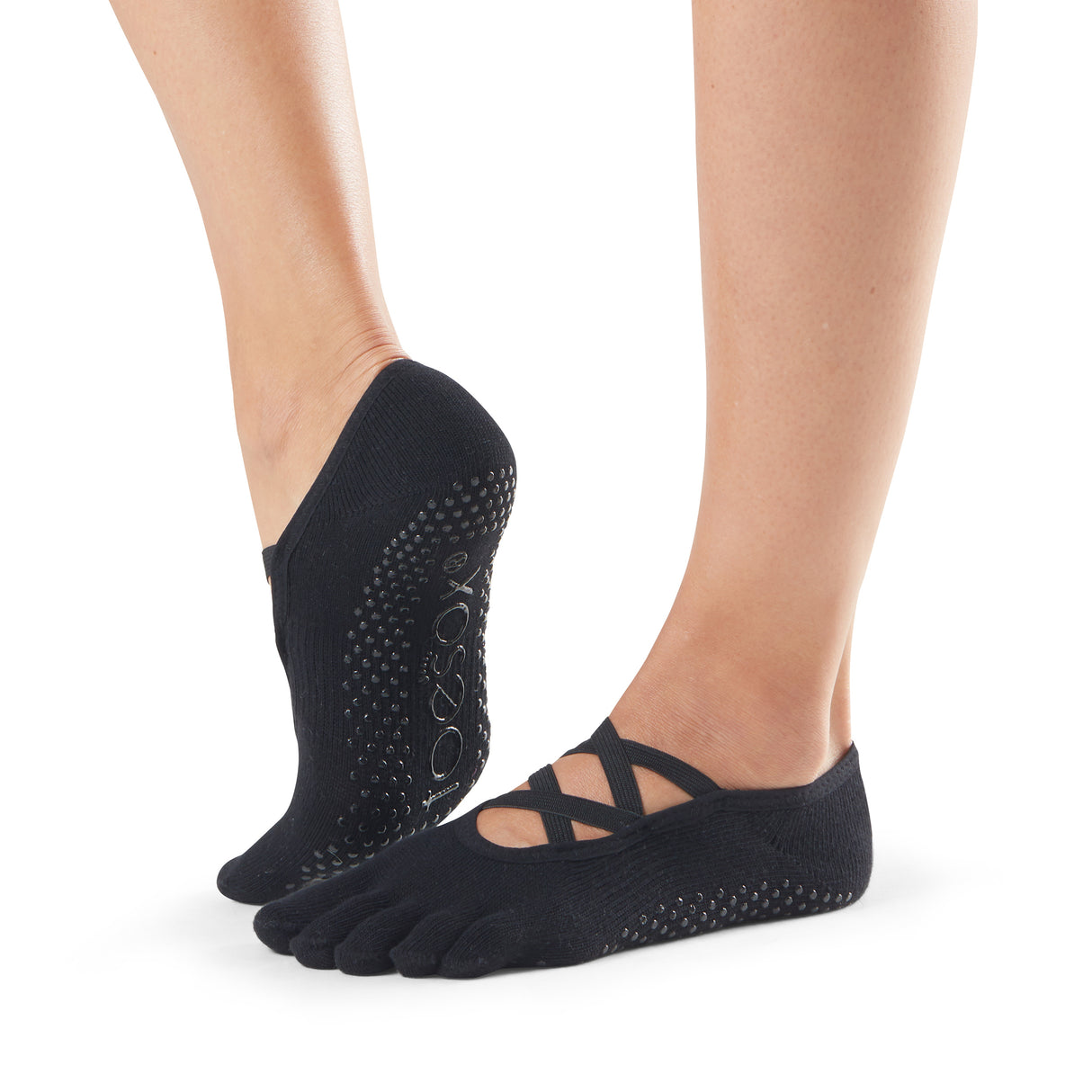 Zehensocken "ELLE" geschlossen, black - YOGISHOP