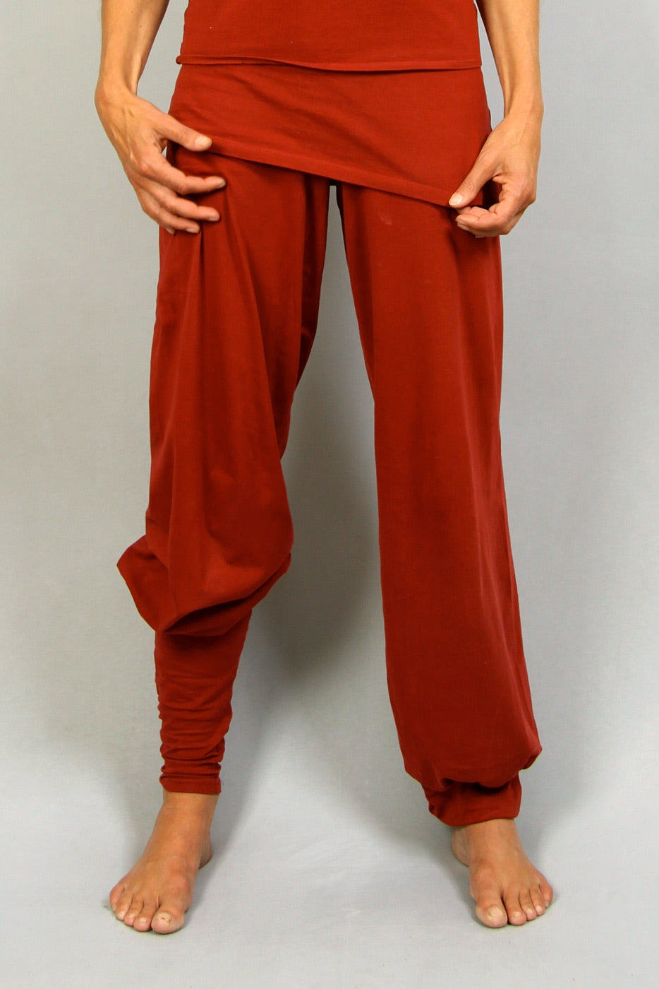 Yogahose "Sohang" - bordeaux - YOGISHOP