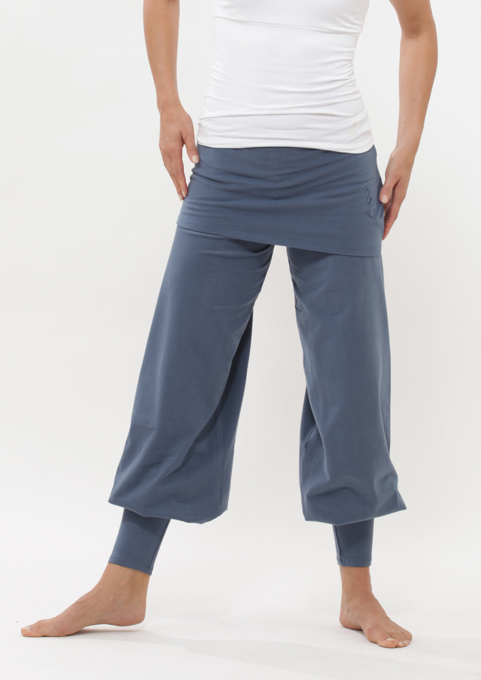 Yogahose "Sohang" - indigo blau - YOGISHOP