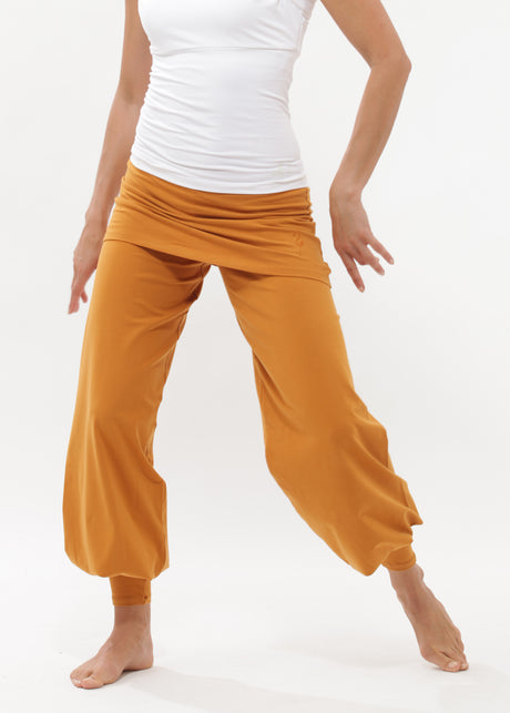 Yogahose "Sohang" - safran - YOGISHOP