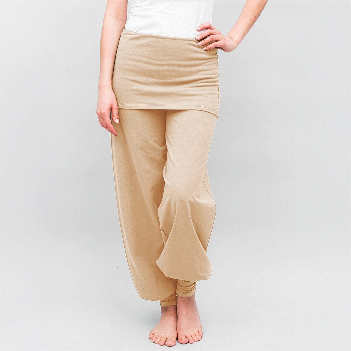 Pantaloni da yoga "Sohang" - beige
