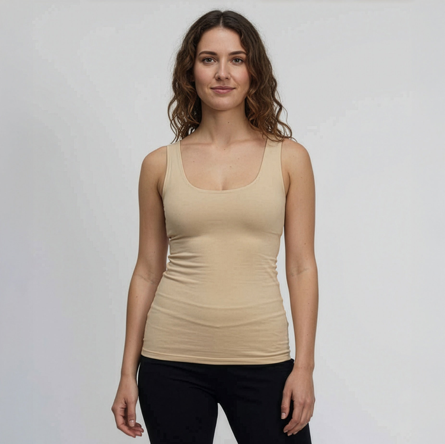 Top da yoga "Sohang" - beige