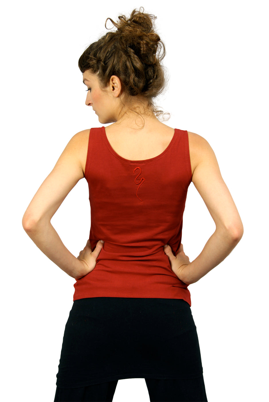 Yoga-Top "Sohang" - bordeaux - YOGISHOP