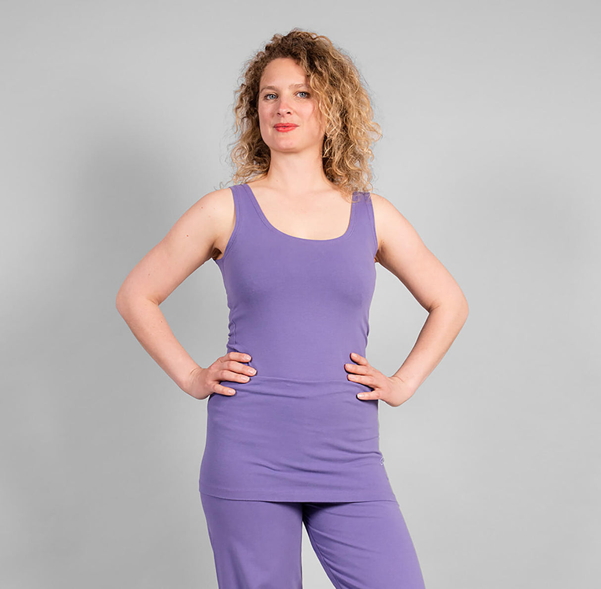Sohang Top - Lilac - YOGISHOP