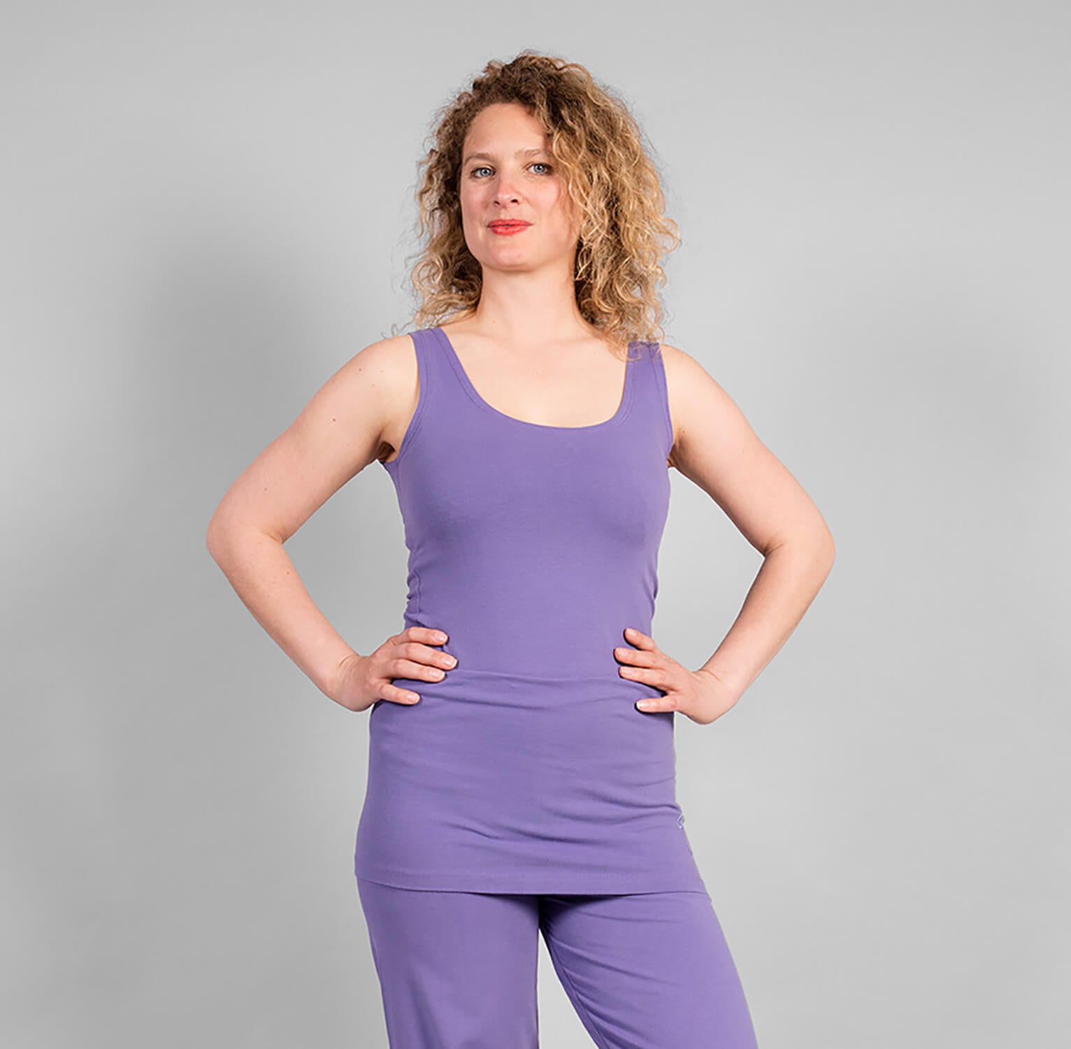 Sohang Top - Lilac - YOGISHOP