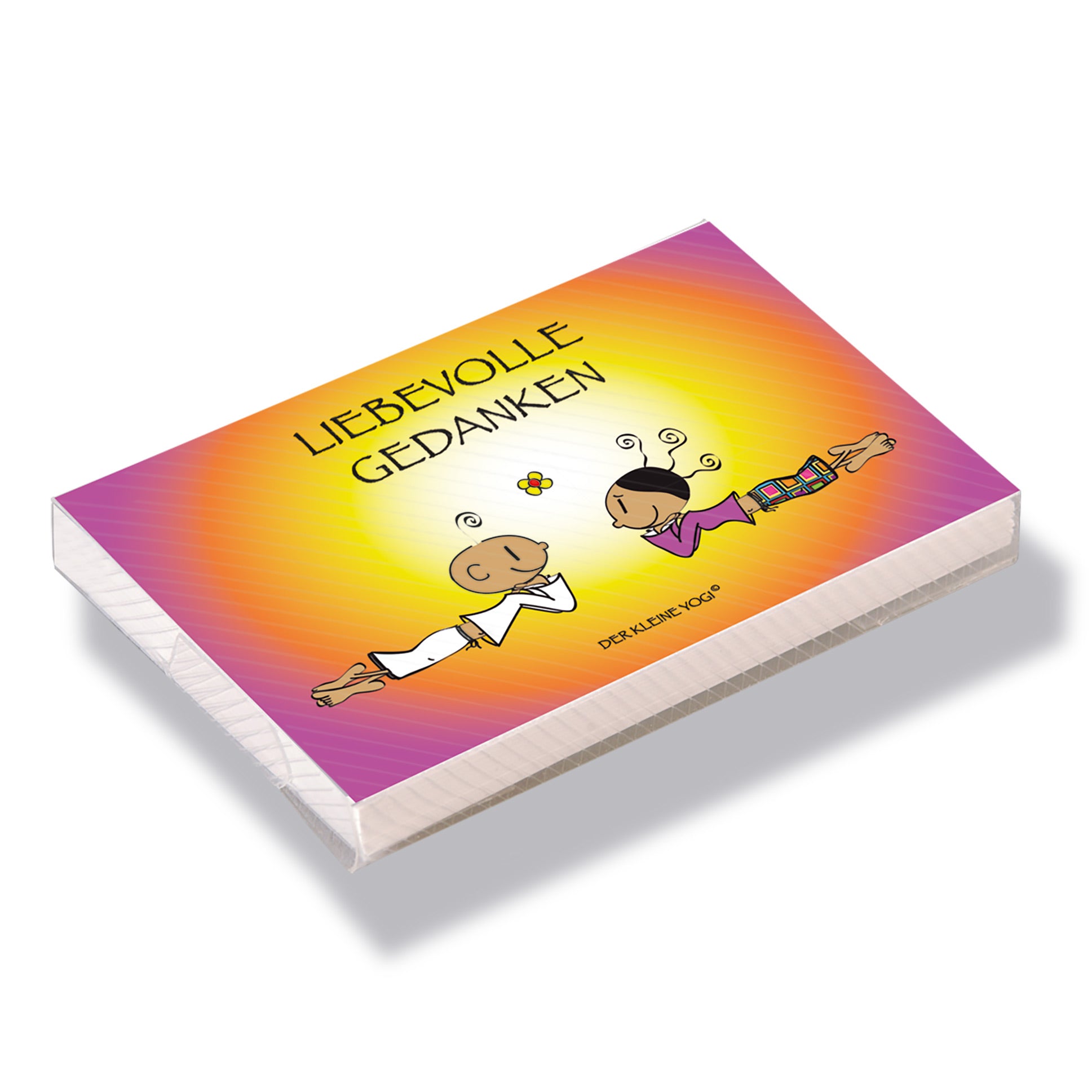 Yogi-Spruchkärtchen Liebevolle Gedanken von Der kleine Yogi - YOGISHOP