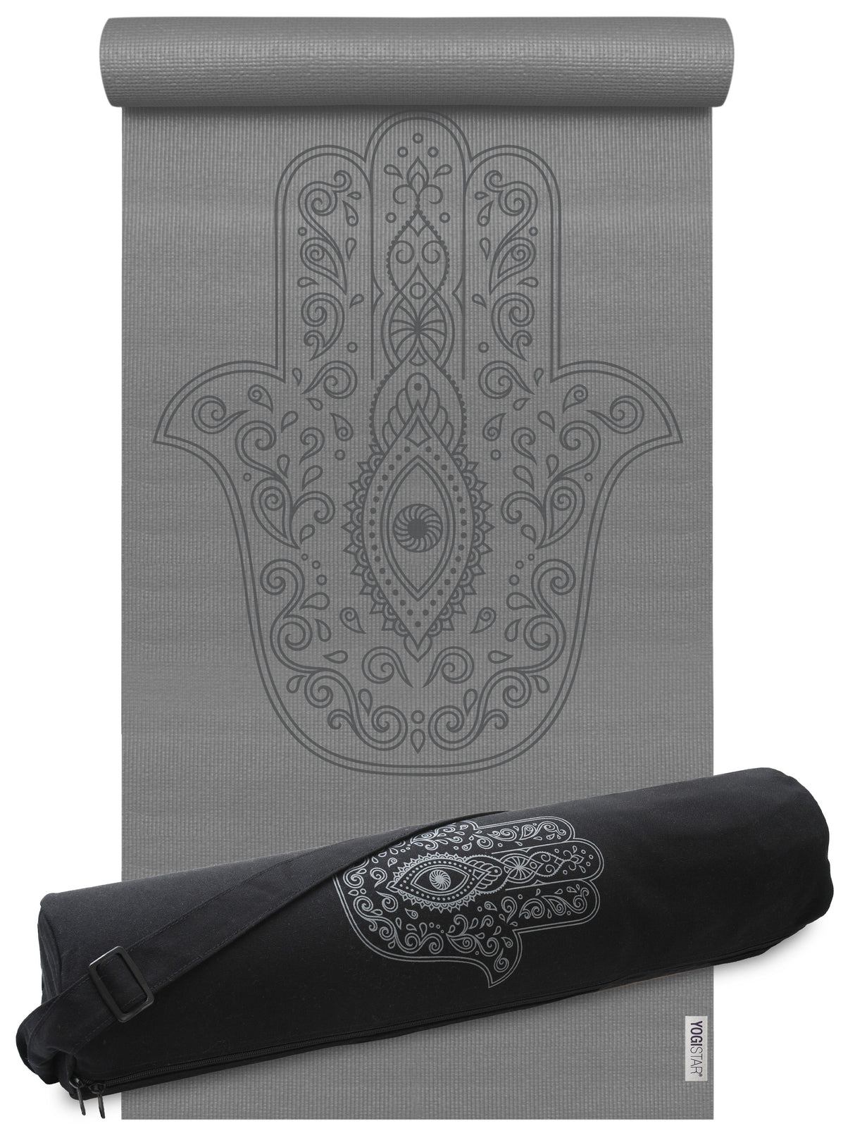 Yoga-Set Starter Edition - hand of fatima (Yogamatte + Yogatasche) - YOGISHOP