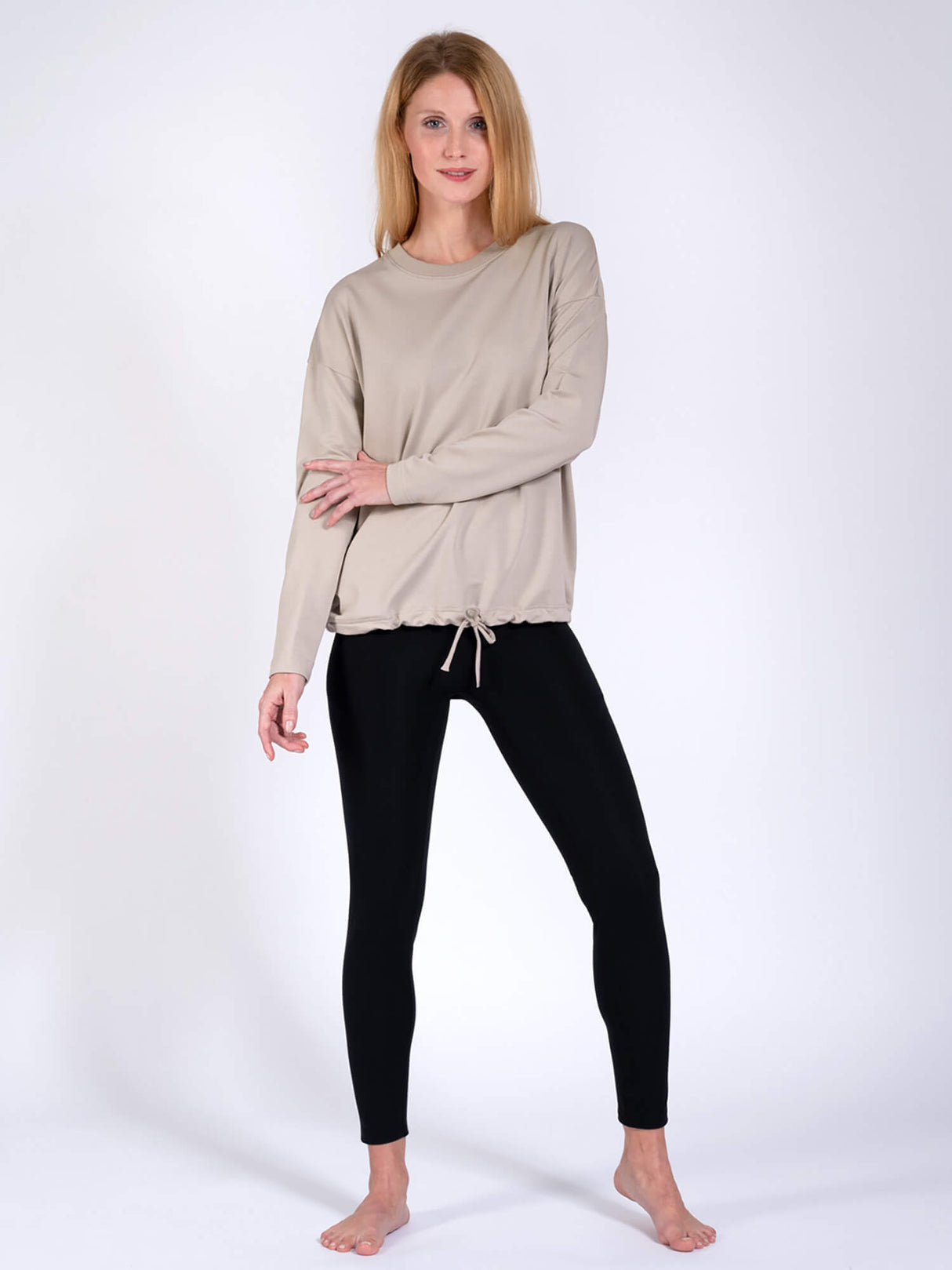 Yoga-Sweater Gigi - taupe - YOGISHOP
