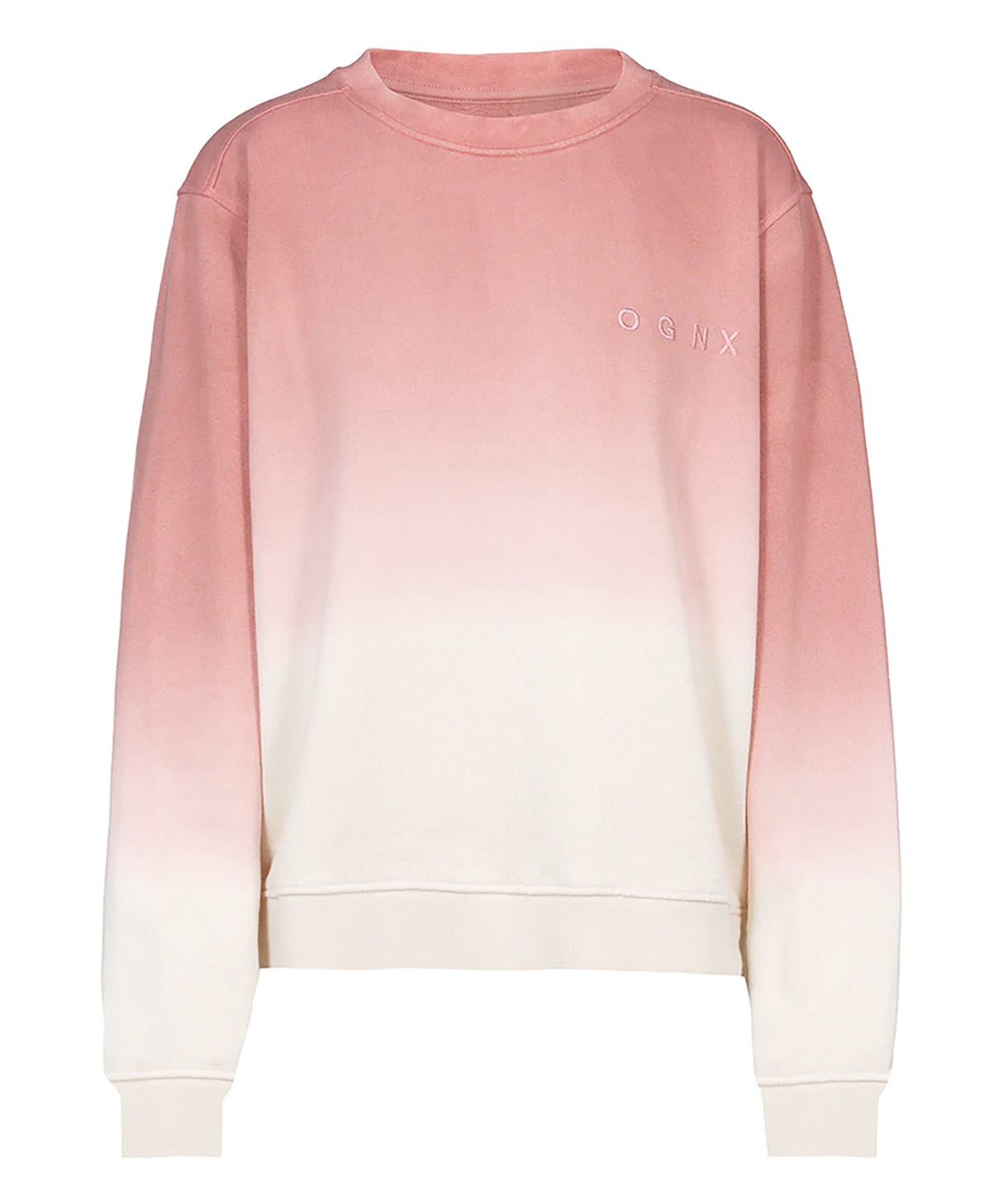Sweatshirt Dip Dye - rot - YOGISHOP