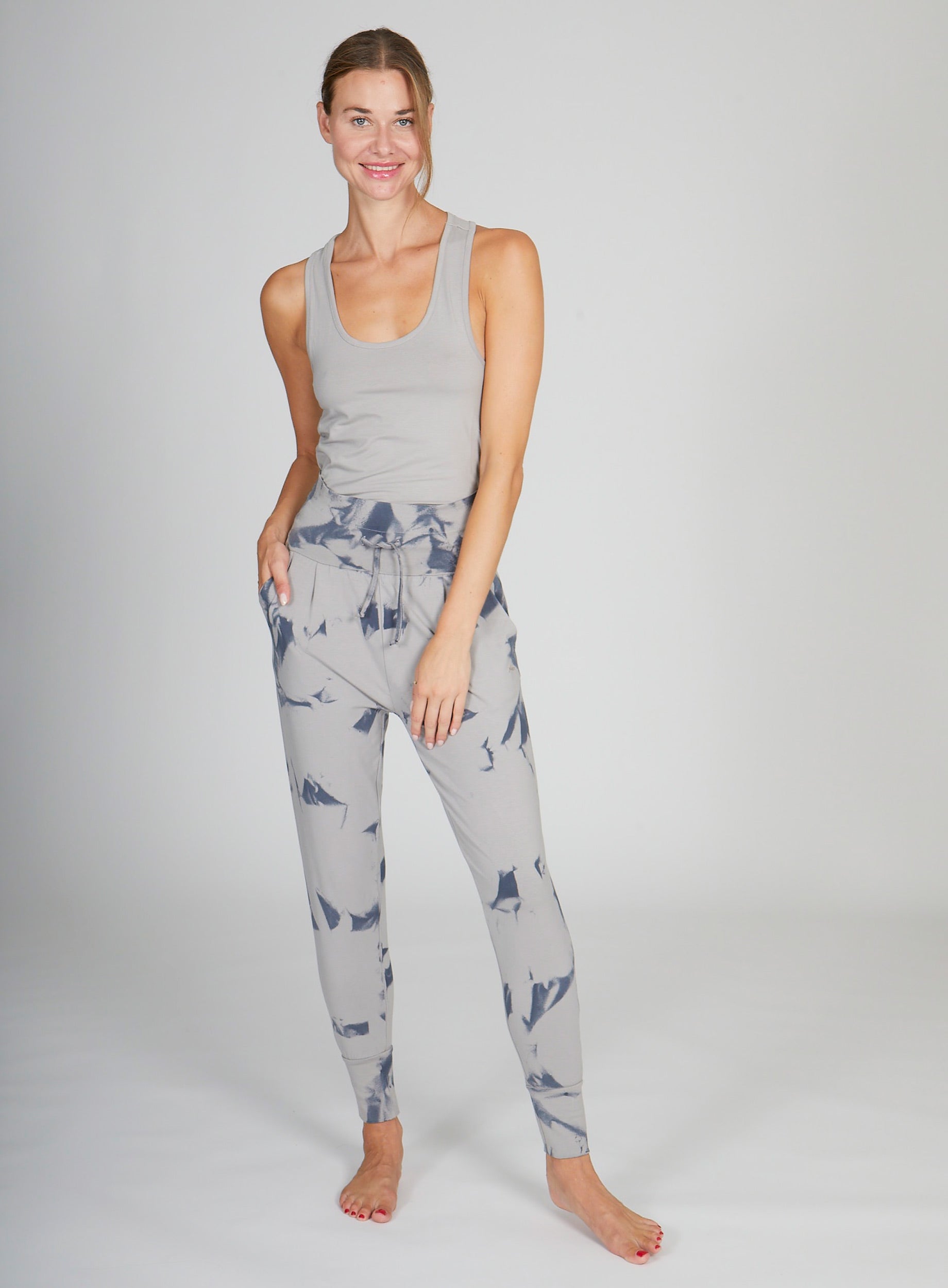 Yoga Tank-Top Chara - stone - YOGISHOP