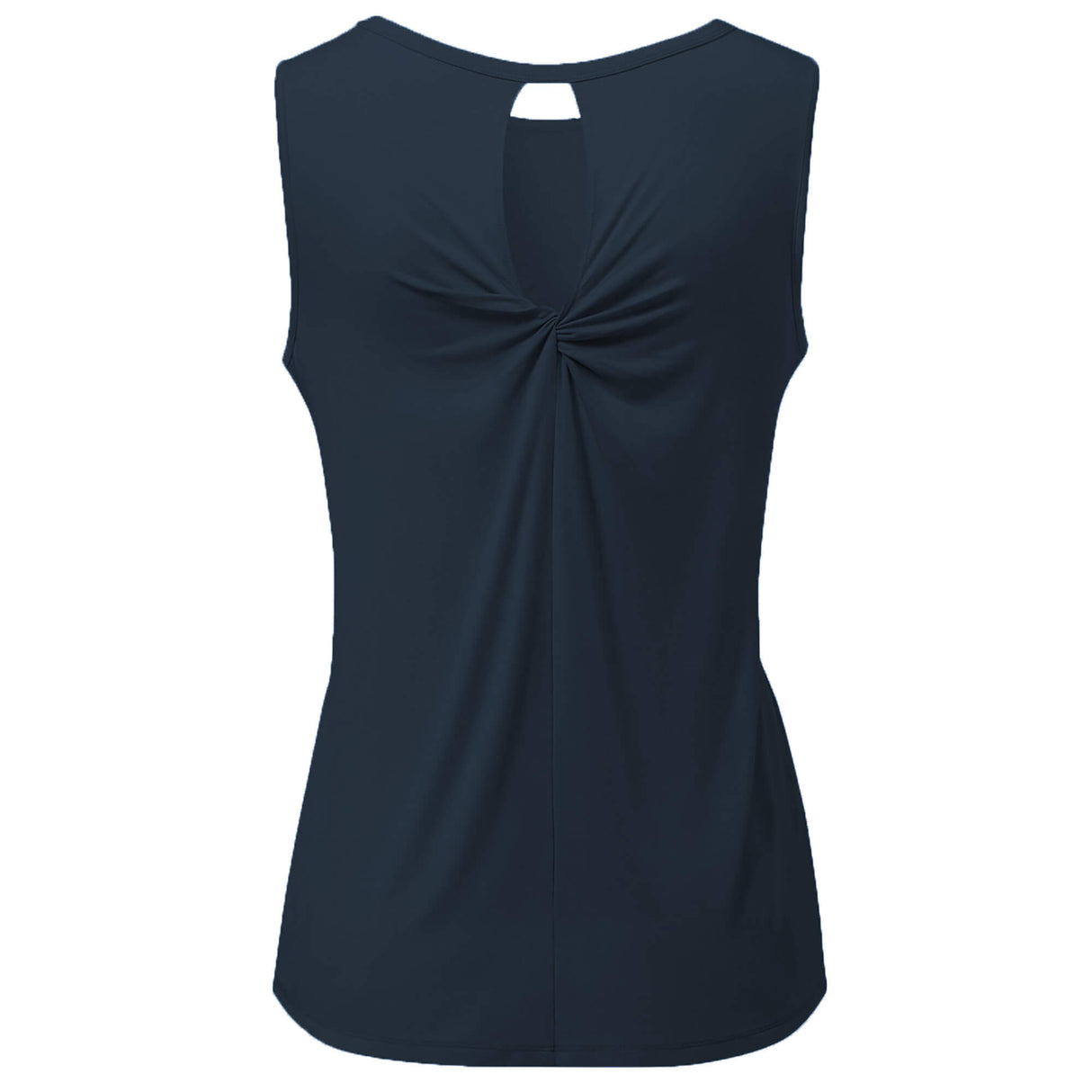 Tank-Top twisted back - midnight-blue - YOGISHOP