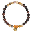 Armband Nandana Tigerauge (Größe: Medium 16,7 cm) - YOGISHOP