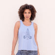 Yoga-Top Alaska Give - skyblue - YOGISHOP
