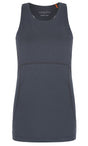 Yoga-Tank-Top "Radiance Racer" - smoke - YOGISHOP