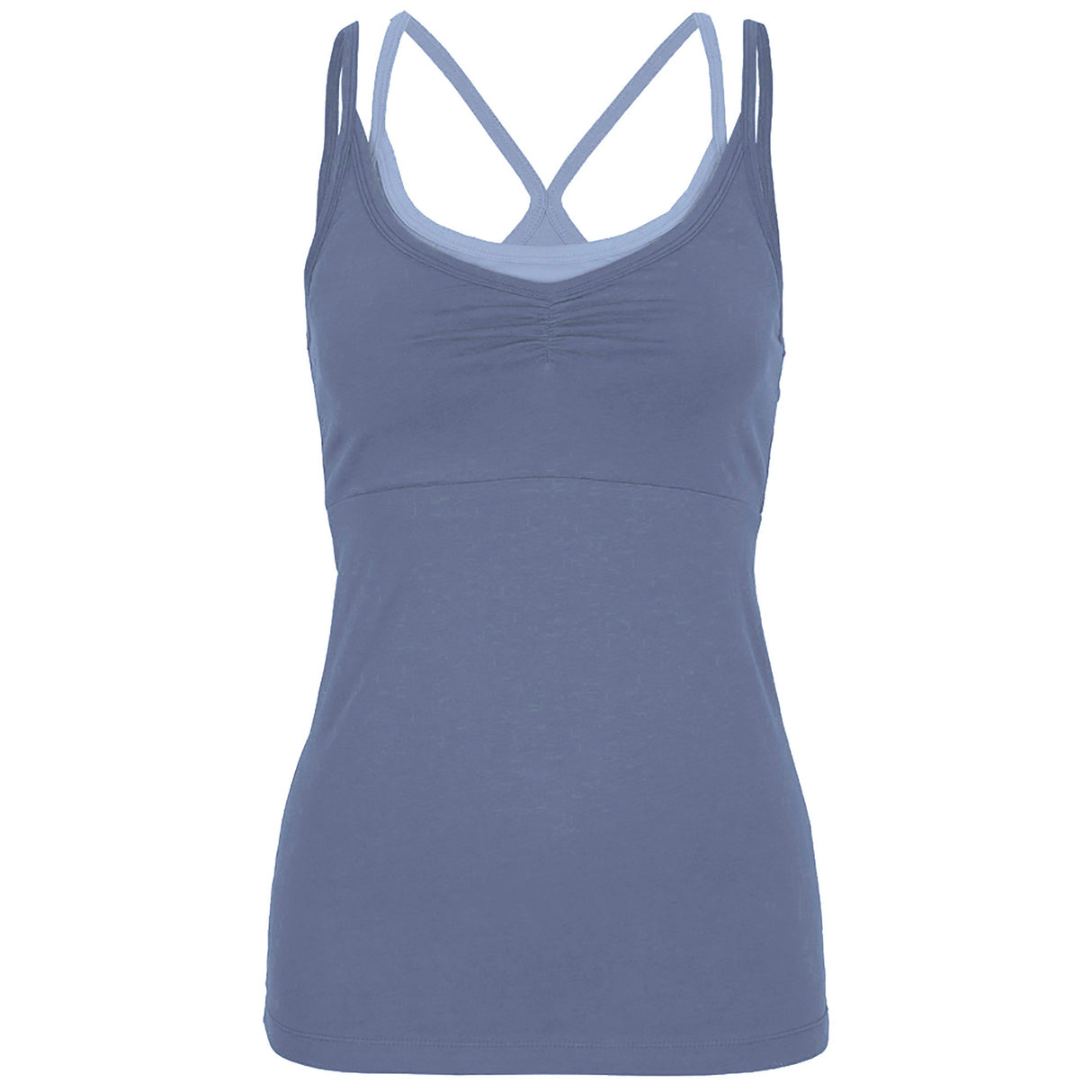 Yoga-Top Sofia - bluegrey - YOGISHOP