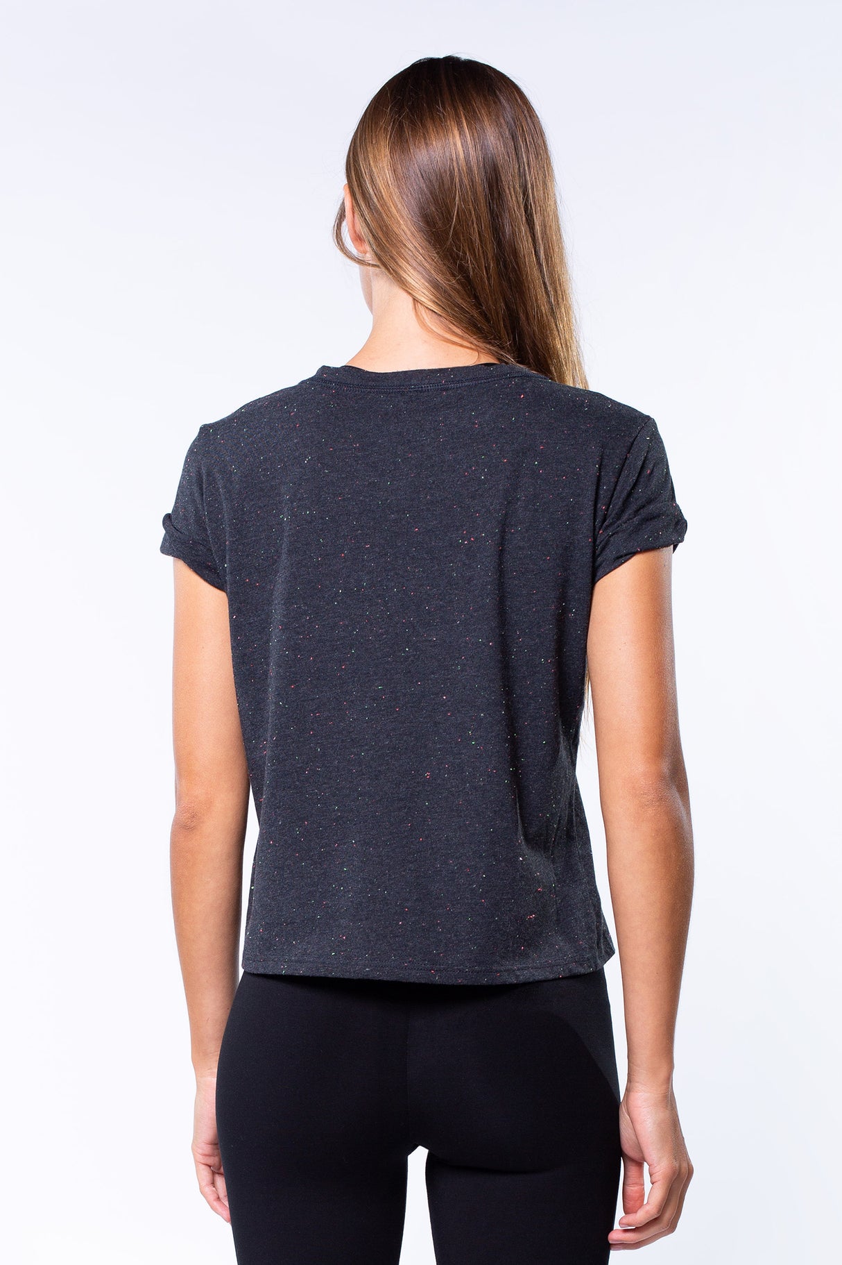 T-Shirt "Hamsa" - schwarz - YOGISHOP