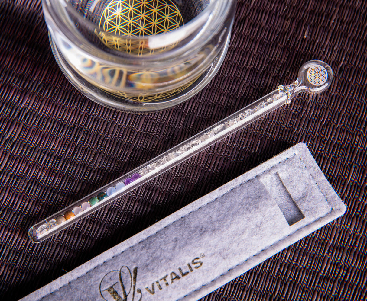 Kristall-Vitalstab - 5 Elemente Mischung - YOGISHOP