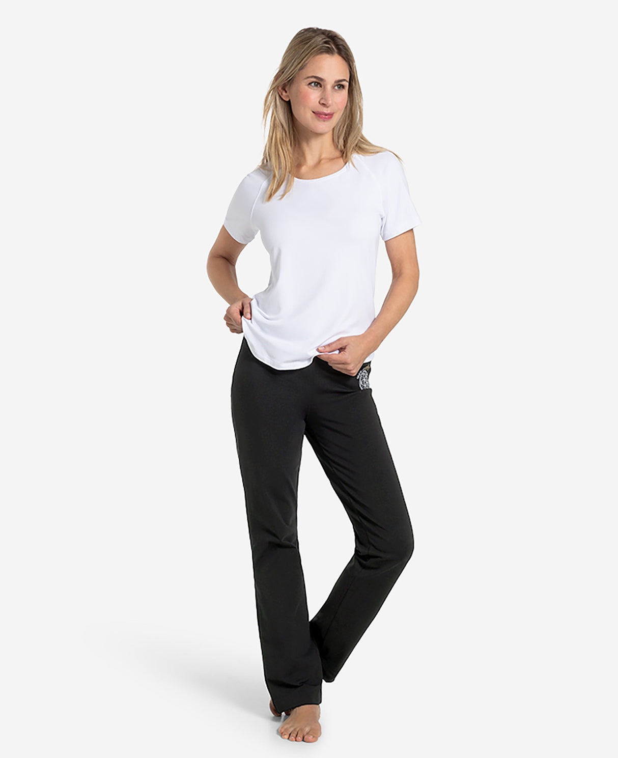 Wellnesshose Ananda - schwarz - YOGISHOP