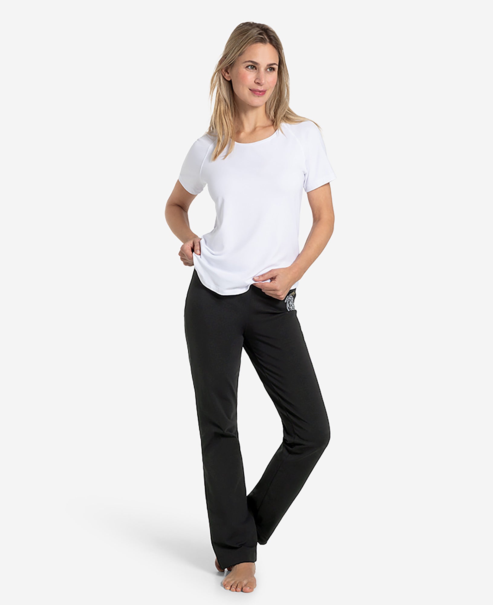 Wellnesshose Ananda - schwarz - YOGISHOP