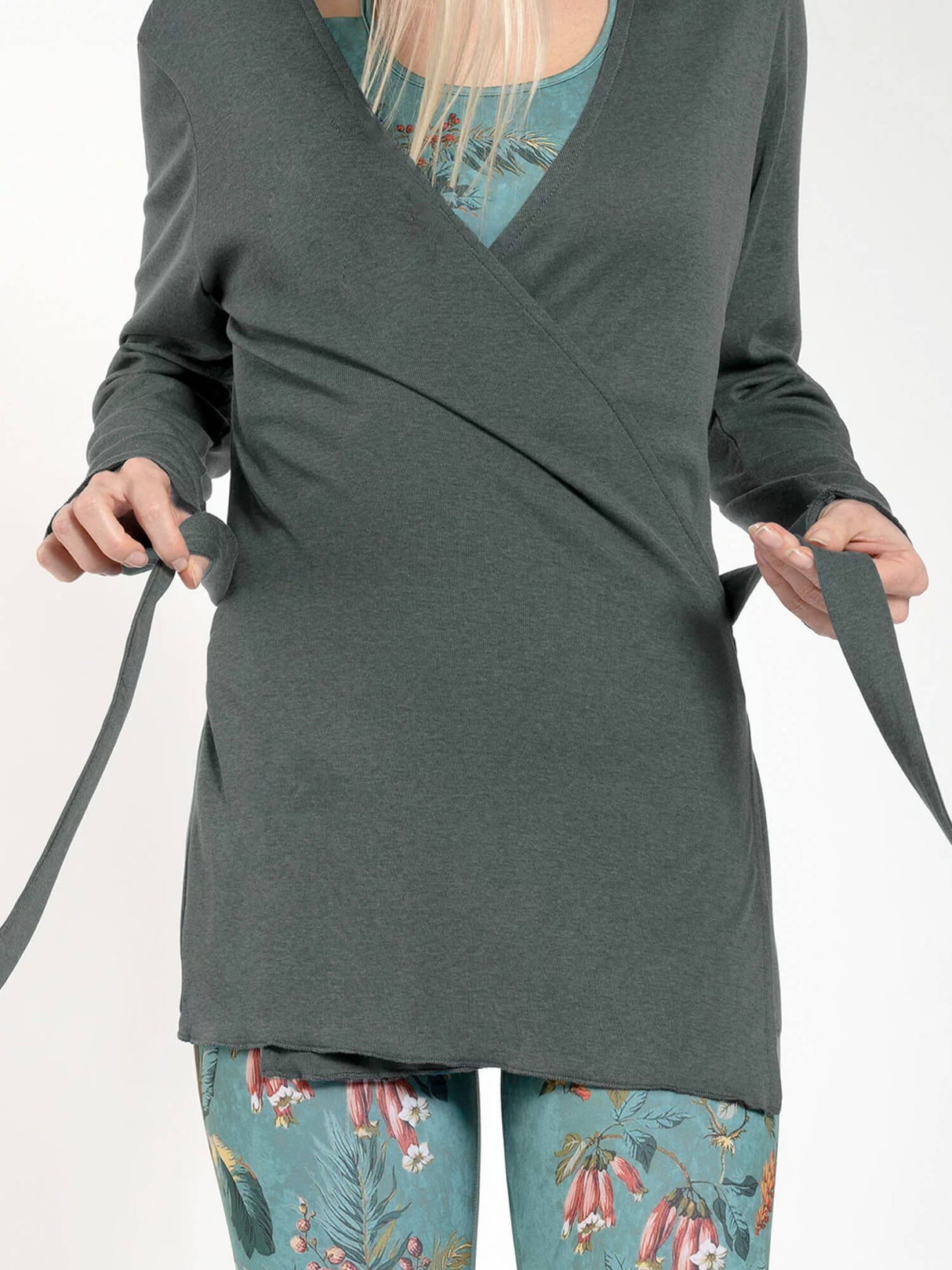 Wickeljacke Zoe - khaki - YOGISHOP